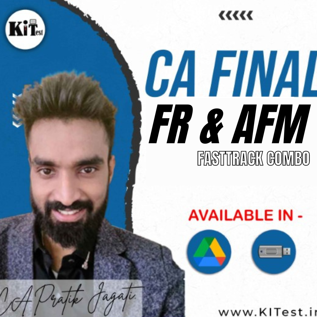 CA Final FR and AFM New Syllabus Fastrack  Combo Batch By CA Pratik Jagati